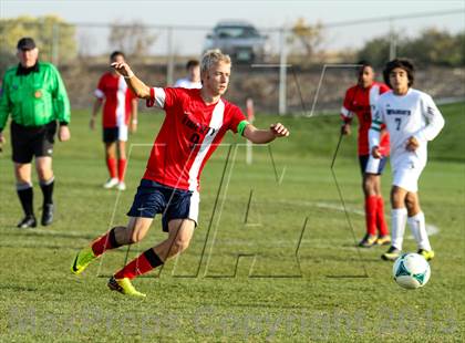 Thumbnail 3 in Arvada West vs. Liberty (CHSAA 5A First Round Playoff) photogallery.