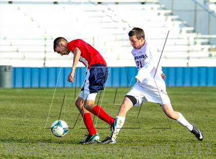 Thumbnail 3 in Arvada West vs. Liberty (CHSAA 5A First Round Playoff) photogallery.