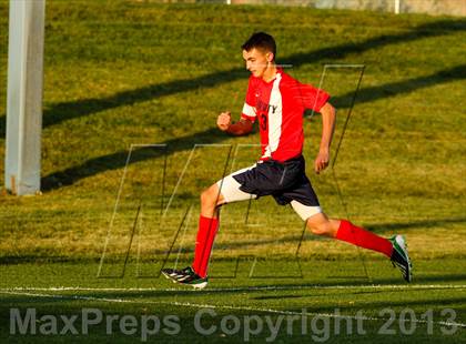 Thumbnail 1 in Arvada West vs. Liberty (CHSAA 5A First Round Playoff) photogallery.