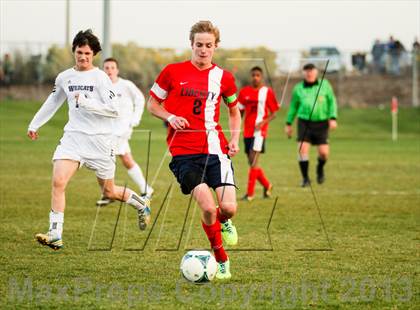 Thumbnail 3 in Arvada West vs. Liberty (CHSAA 5A First Round Playoff) photogallery.