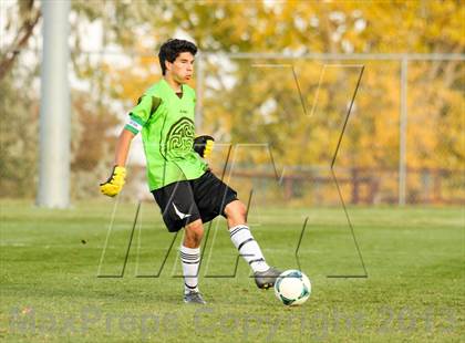 Thumbnail 2 in Arvada West vs. Liberty (CHSAA 5A First Round Playoff) photogallery.