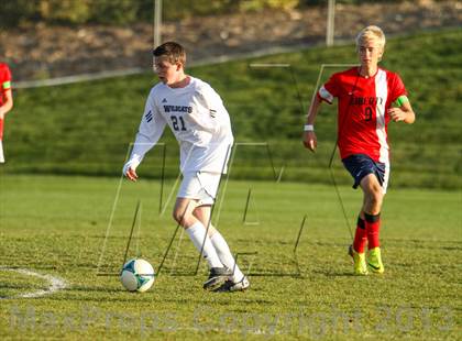 Thumbnail 3 in Arvada West vs. Liberty (CHSAA 5A First Round Playoff) photogallery.