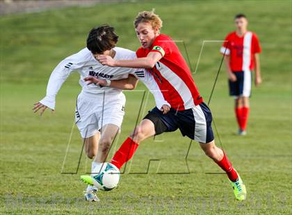 Thumbnail 3 in Arvada West vs. Liberty (CHSAA 5A First Round Playoff) photogallery.