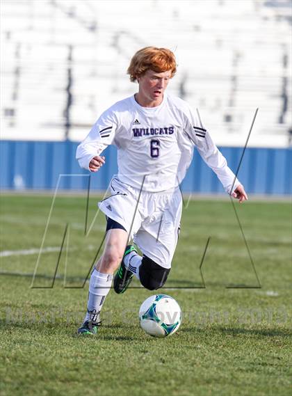 Thumbnail 2 in Arvada West vs. Liberty (CHSAA 5A First Round Playoff) photogallery.