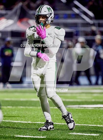 Thumbnail 2 in Miramonte @ Pleasant Valley (CIF NorCal Div. 5-AA Final) photogallery.