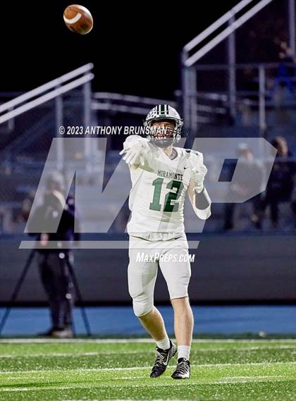 Thumbnail 2 in Miramonte @ Pleasant Valley (CIF NorCal Div. 5-AA Final) photogallery.