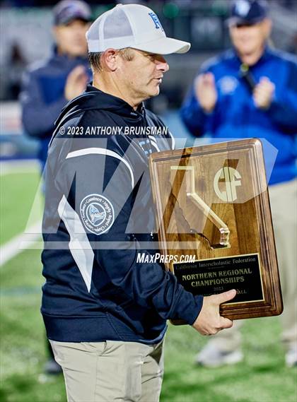 Thumbnail 3 in Miramonte @ Pleasant Valley (CIF NorCal Div. 5-AA Final) photogallery.