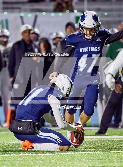 Thumbnail 1 in Miramonte @ Pleasant Valley (CIF NorCal Div. 5-AA Final) photogallery.