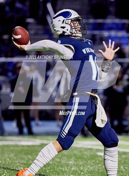 Thumbnail 3 in Miramonte @ Pleasant Valley (CIF NorCal Div. 5-AA Final) photogallery.