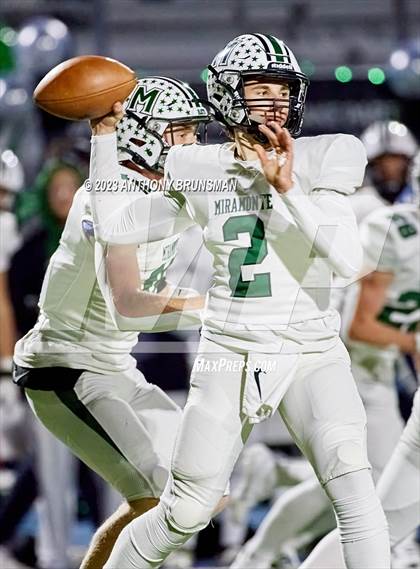 Thumbnail 3 in Miramonte @ Pleasant Valley (CIF NorCal Div. 5-AA Final) photogallery.