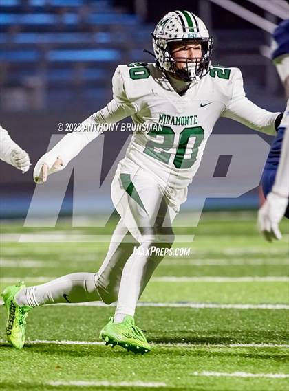 Thumbnail 3 in Miramonte @ Pleasant Valley (CIF NorCal Div. 5-AA Final) photogallery.