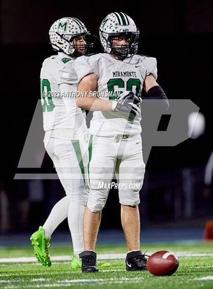 Thumbnail 2 in Miramonte @ Pleasant Valley (CIF NorCal Div. 5-AA Final) photogallery.