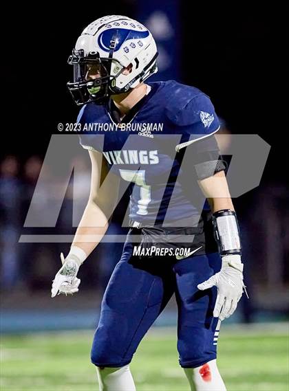 Thumbnail 2 in Miramonte @ Pleasant Valley (CIF NorCal Div. 5-AA Final) photogallery.