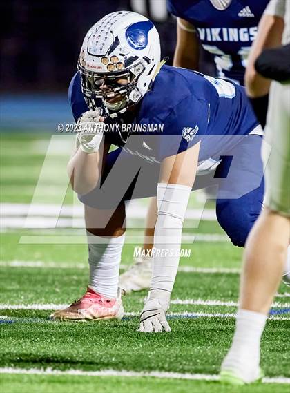 Thumbnail 3 in Miramonte @ Pleasant Valley (CIF NorCal Div. 5-AA Final) photogallery.