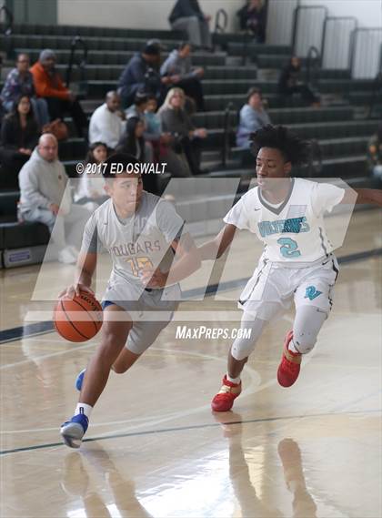 Thumbnail 3 in Deer Valley vs. Newark Memorial (Gauchos Holiday Hoops Classic) photogallery.