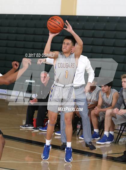 Thumbnail 3 in Deer Valley vs. Newark Memorial (Gauchos Holiday Hoops Classic) photogallery.