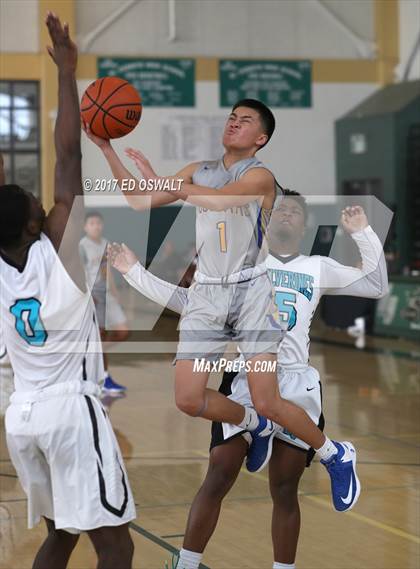 Thumbnail 2 in Deer Valley vs. Newark Memorial (Gauchos Holiday Hoops Classic) photogallery.