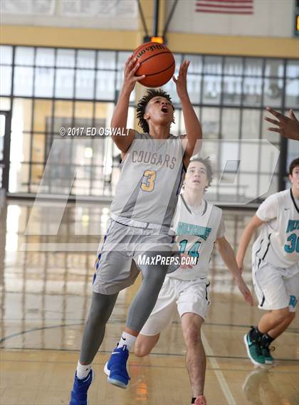 Thumbnail 3 in Deer Valley vs. Newark Memorial (Gauchos Holiday Hoops Classic) photogallery.