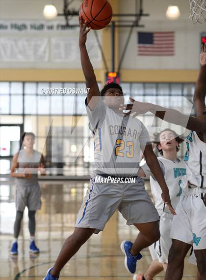 Thumbnail 1 in Deer Valley vs. Newark Memorial (Gauchos Holiday Hoops Classic) photogallery.