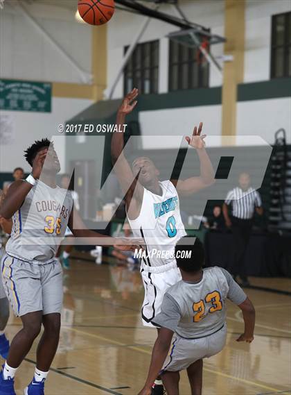 Thumbnail 1 in Deer Valley vs. Newark Memorial (Gauchos Holiday Hoops Classic) photogallery.