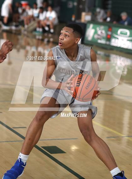 Thumbnail 3 in Deer Valley vs. Newark Memorial (Gauchos Holiday Hoops Classic) photogallery.