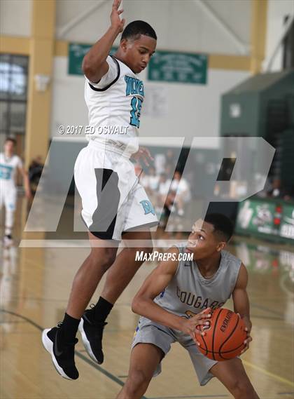 Thumbnail 2 in Deer Valley vs. Newark Memorial (Gauchos Holiday Hoops Classic) photogallery.