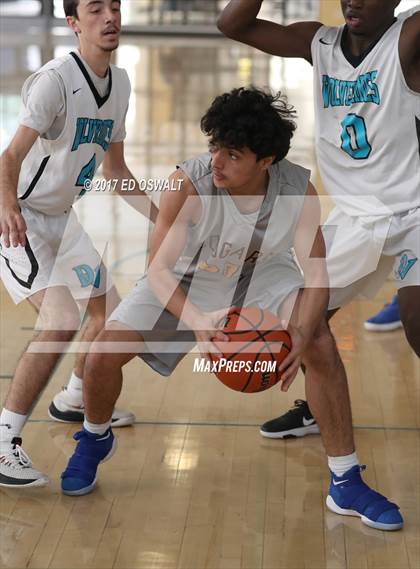 Thumbnail 1 in Deer Valley vs. Newark Memorial (Gauchos Holiday Hoops Classic) photogallery.