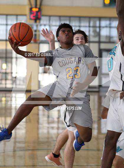 Thumbnail 2 in Deer Valley vs. Newark Memorial (Gauchos Holiday Hoops Classic) photogallery.
