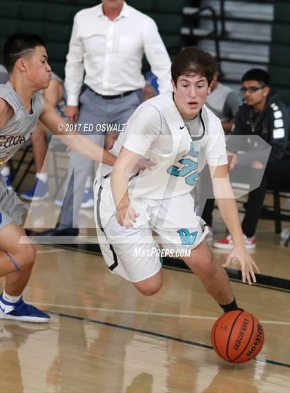 Thumbnail 1 in Deer Valley vs. Newark Memorial (Gauchos Holiday Hoops Classic) photogallery.