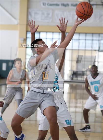 Thumbnail 2 in Deer Valley vs. Newark Memorial (Gauchos Holiday Hoops Classic) photogallery.