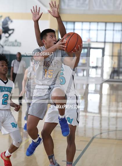 Thumbnail 1 in Deer Valley vs. Newark Memorial (Gauchos Holiday Hoops Classic) photogallery.