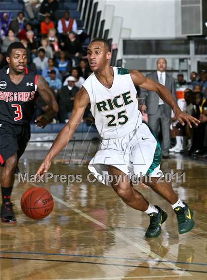 Thumbnail 3 in Boys & Girls vs Rice (SNY Invitational) photogallery.
