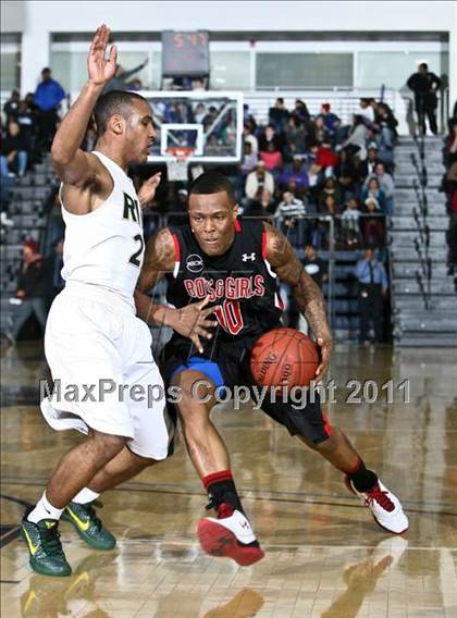 Thumbnail 1 in Boys & Girls vs Rice (SNY Invitational) photogallery.