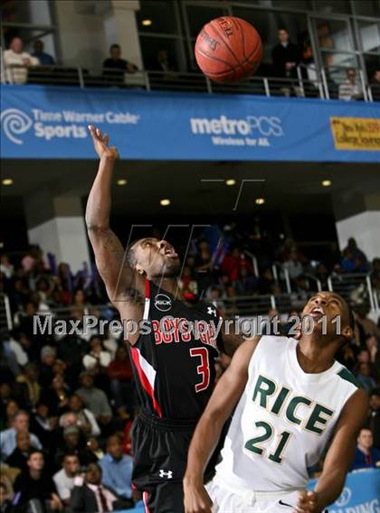Thumbnail 2 in Boys & Girls vs Rice (SNY Invitational) photogallery.