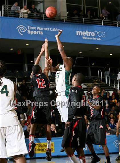 Thumbnail 1 in Boys & Girls vs Rice (SNY Invitational) photogallery.