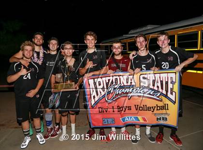 Thumbnail 1 in Brophy College Prep vs. Hamilton (AIA D1 Final)  photogallery.