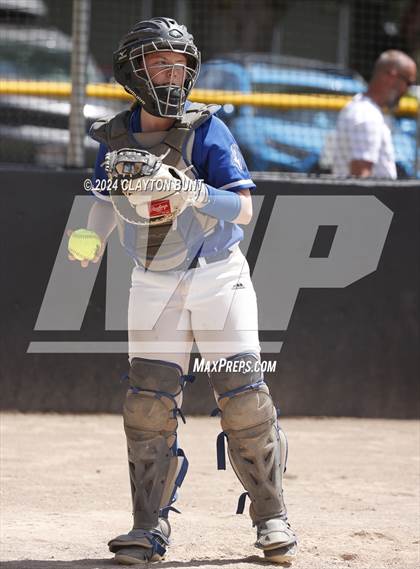 Thumbnail 1 in Cole Valley Christian vs. Malad (IDHSAA 2A Semifinal) photogallery.