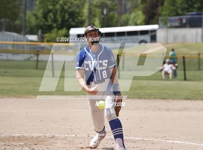 Thumbnail 1 in Cole Valley Christian vs. Malad (IDHSAA 2A Semifinal) photogallery.