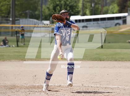 Thumbnail 3 in Cole Valley Christian vs. Malad (IDHSAA 2A Semifinal) photogallery.