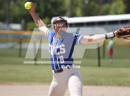 Thumbnail 1 in Cole Valley Christian vs. Malad (IDHSAA 2A Semifinal) photogallery.