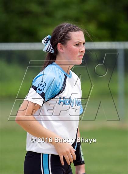 Thumbnail 2 in Holy Name Central Catholic @ Hudson (MIAA Division 1 Central Quarterfinal) photogallery.