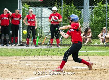Thumbnail 3 in Holy Name Central Catholic @ Hudson (MIAA Division 1 Central Quarterfinal) photogallery.