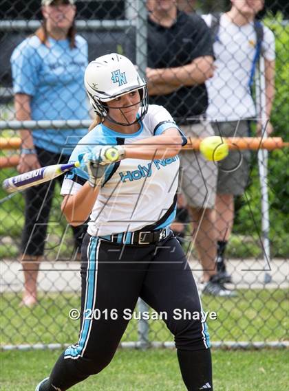 Thumbnail 2 in Holy Name Central Catholic @ Hudson (MIAA Division 1 Central Quarterfinal) photogallery.