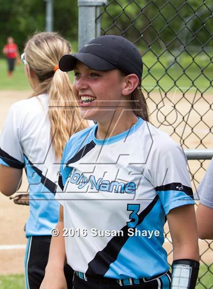 Thumbnail 2 in Holy Name Central Catholic @ Hudson (MIAA Division 1 Central Quarterfinal) photogallery.