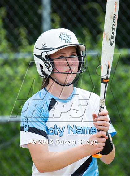 Thumbnail 2 in Holy Name Central Catholic @ Hudson (MIAA Division 1 Central Quarterfinal) photogallery.