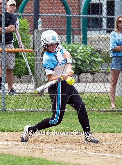 Thumbnail 3 in Holy Name Central Catholic @ Hudson (MIAA Division 1 Central Quarterfinal) photogallery.