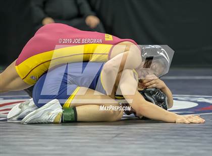 Thumbnail 3 in CIF State Girls Wrestling Championships (Consolation Semifinals) photogallery.