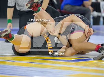 Thumbnail 3 in CIF State Girls Wrestling Championships (Consolation Semifinals) photogallery.