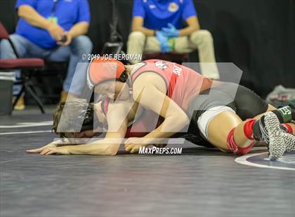 Thumbnail 3 in CIF State Girls Wrestling Championships (Consolation Semifinals) photogallery.