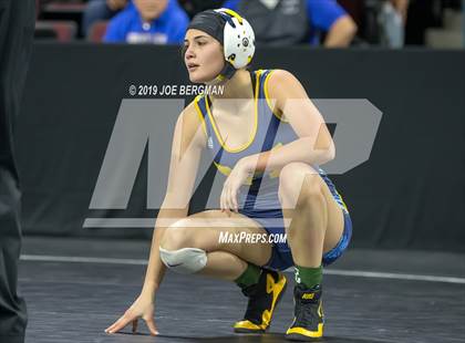 Thumbnail 1 in CIF State Girls Wrestling Championships (Consolation Semifinals) photogallery.